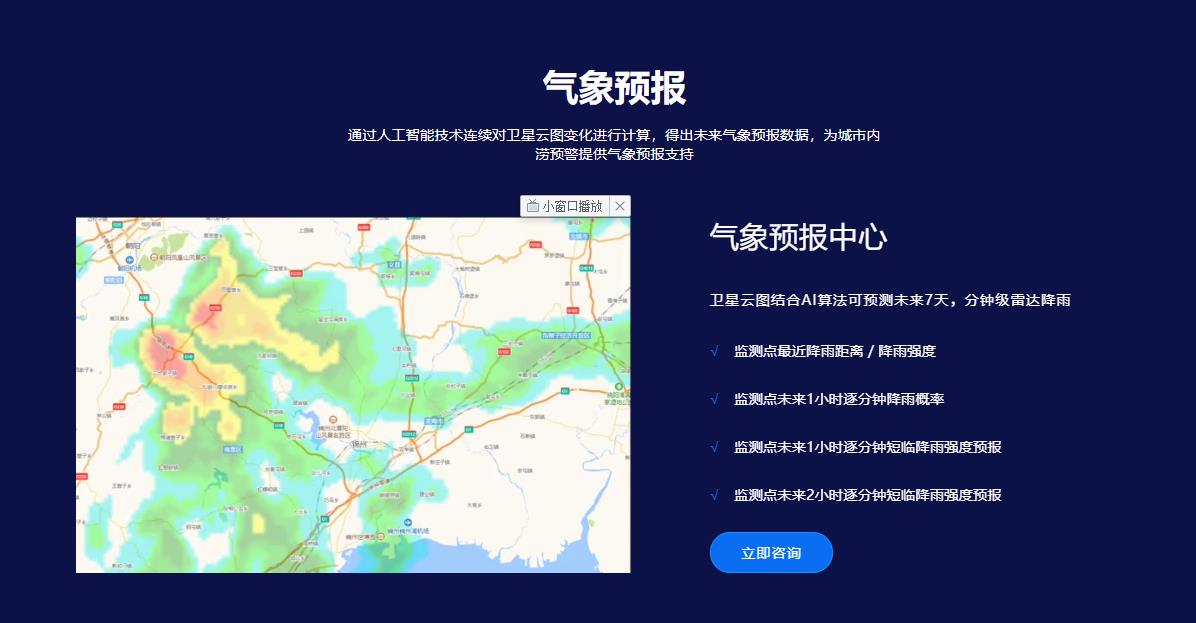 城市內澇預警係統